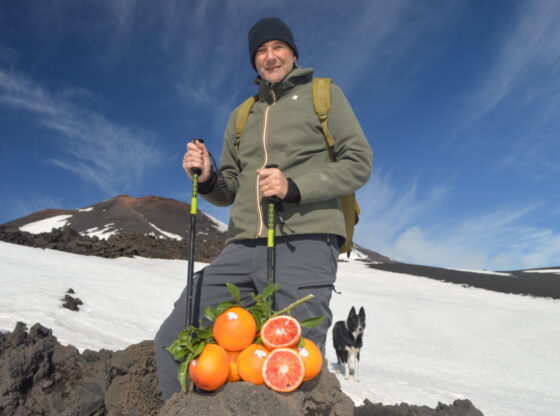 Omaggio all'Etna per nuova stagione Arancia Rossa di Sicilia IGP