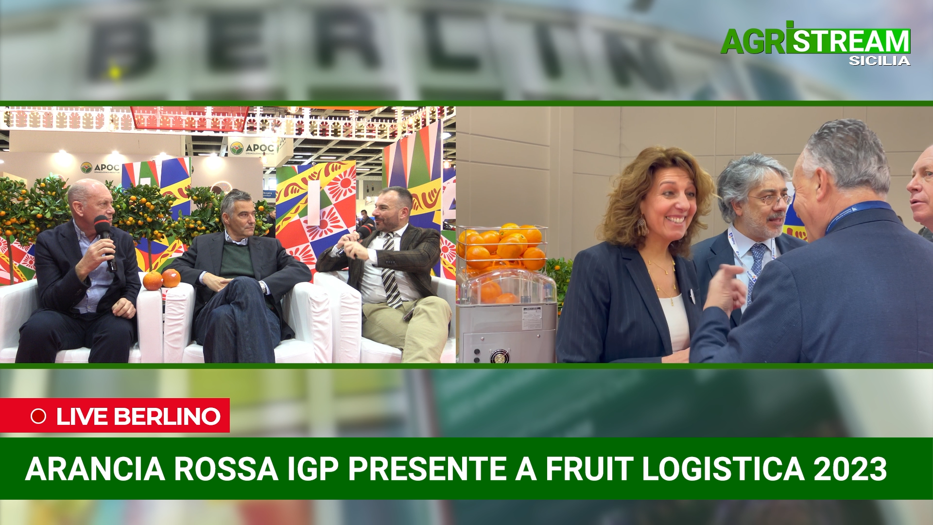 Fruit Logistica 2023, Talk su Consorzio Arancia Rossa di Sicilia IGP | VIDEO