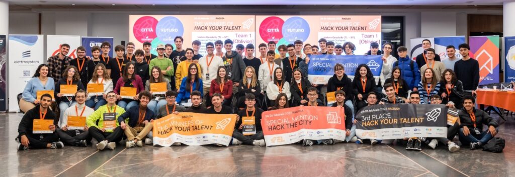 Tecnologia e giovani, team Oblivion vince Hack Your Talent 2023 a Ragusa