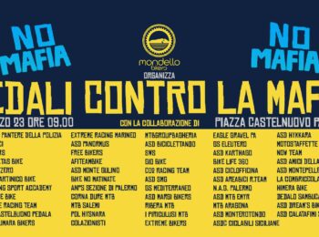 Pedali contro la mafia domenica 5 marzo 2023 a Palermo | tutte le info