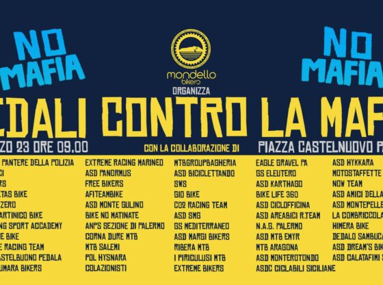 Pedali contro la mafia domenica 5 marzo 2023 a Palermo | tutte le info