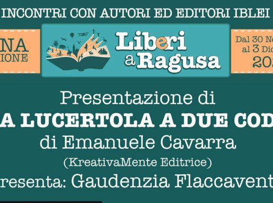 Il giallo illustrato di Emanuele Cavarra, già primo premio al Giallo Festival di Torino, sarà presentato a Ragusa domenica 3 dicembre 2023