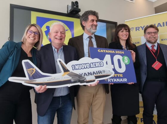 Aeroporto Catania, ecco le ulteriori rotte Ryanair per l'estate 2024